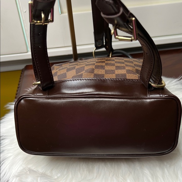 LOUIS VUITTON Damier Ebene Soho Backpack Pre-Loved Excellent Condition - Picture 5 of 17